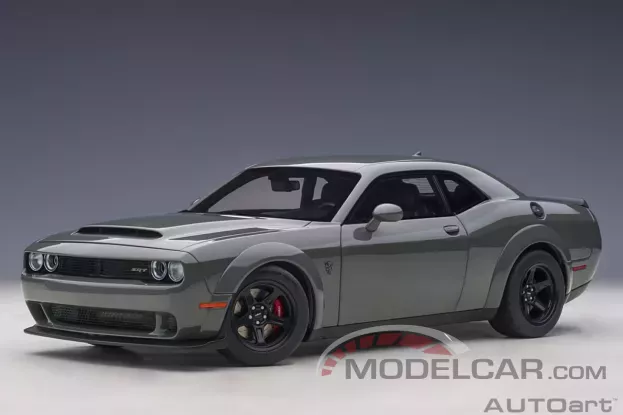 AUTOart Dodge Challenger SRT Demon Destroyer Grey 1:18 71748
