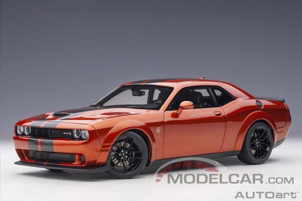 Autoart Dodge Challenger SRT Hellcat Widebody 2018 Orange