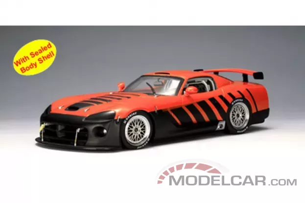AUTOart Dodge Viper Competition Coupe ZB I Go Man Go Orange 1:18 80422