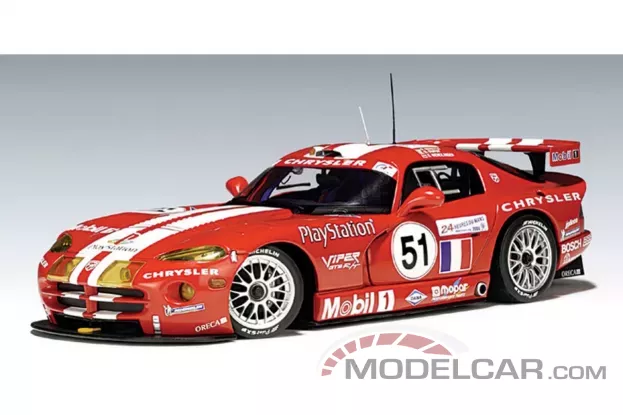 AUTOart Dodge Viper GTS-R SR I 2000 D.Dupuy K.Wendlinger O.Beretta 51 1:18 80047