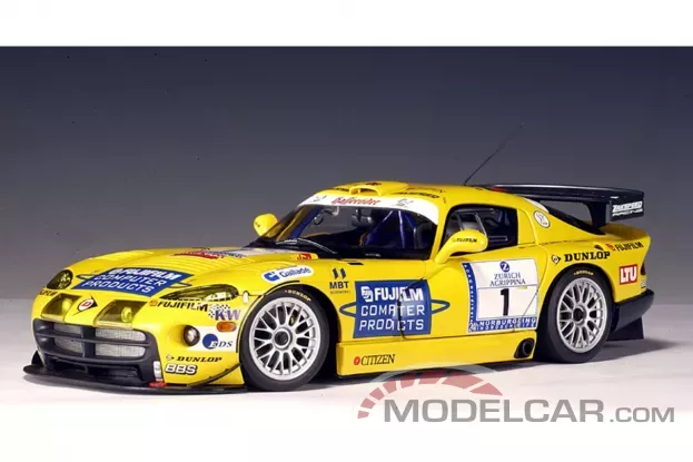 AUTOart Dodge Viper GTS-R SR I 2002 Nurburgring 24 HRS Zakspeed Team 1 P.Zakowski R.Lechner P.Lamy 1:18 80221