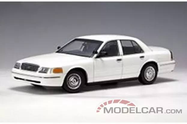 AUTOart Ford Crown Victoria EN114 Police Car Plain 1:18 72707