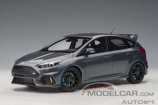 AUTOart Ford Focus RS Mk3 2016 Magnetic Grey 1:18 72954