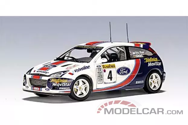 AUTOart Ford Focus WRC 2001 C.McRae N.Grist 4 1:18 80113