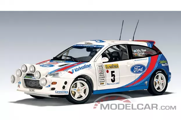 AUTOart Ford Focus WRC 2002 C.McRae N.Grist 5 1:18 80012
