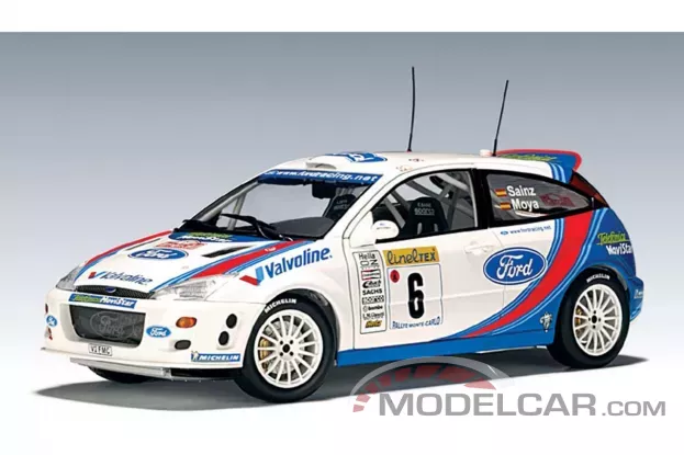 AUTOart Ford Focus WRC 2002 C.Sainz L.Moya 6 1:18 80013