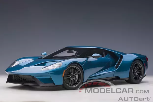 AUTOart Ford GT 2017 Liquid Blue 1:12 12107