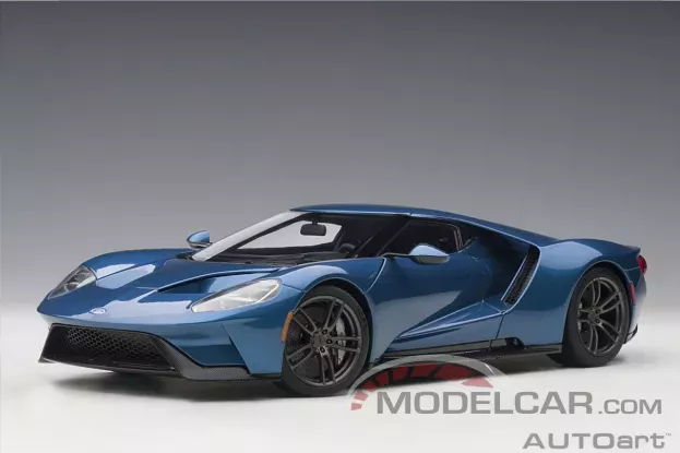 AUTOart Ford GT 2017 Liquid Blue 1:18 72942