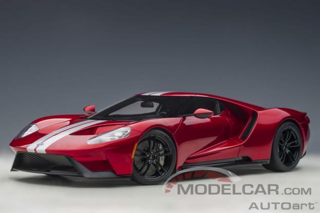 Autoart Ford GT 2017 أحمر