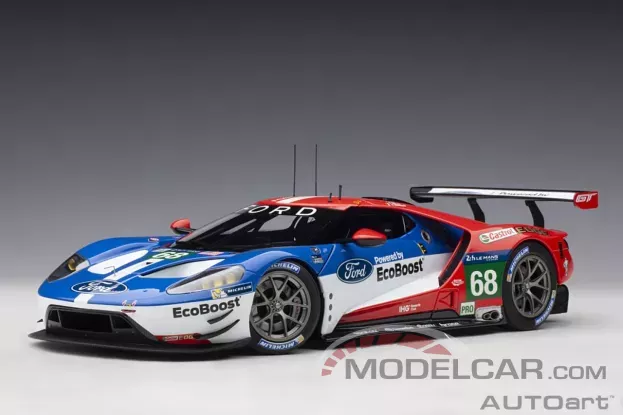 AUTOart Ford GT GTE Pro Le Mans 24h 2016 68 J.Hand D.Muller S.Bourdais 1:18 81611