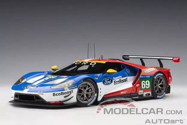 AUTOart Ford GT GTE Pro Le Mans 24h 2016 69 R.Briscoe S.Dixon R.Westbrook 1:18 81612