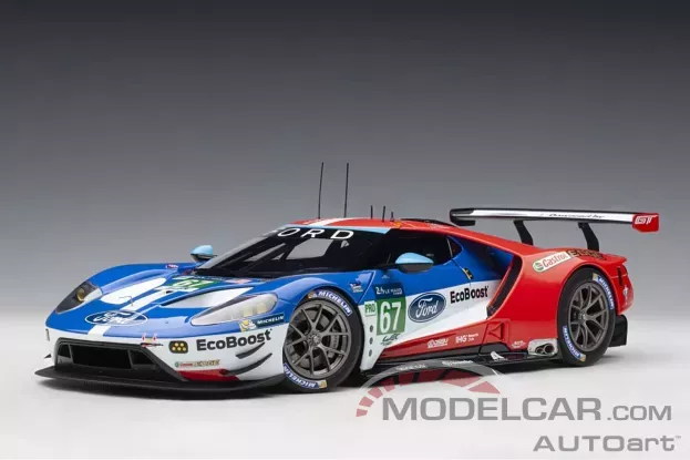AUTOart Ford GT GTE Pro Le Mans 24h 2017 67 P.Derani A.Priaulx H.Tincknell 1:18 81710