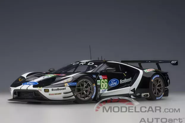 AUTOart Ford GT GTE Pro Le Mans 24h 2019 66 S.Mucke O.Pla B.Johnson 1:18 81910