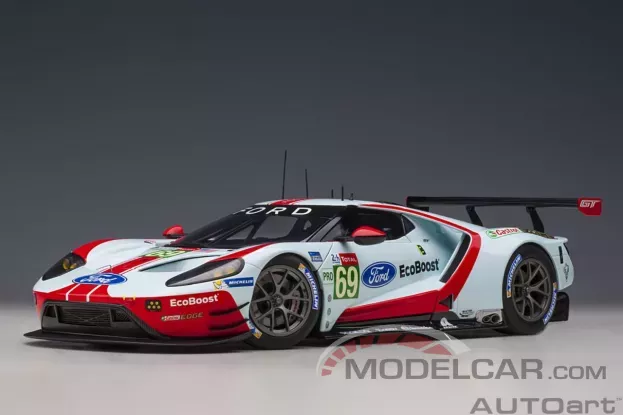 AUTOart Ford GT GTE Pro Le Mans 24h 2019 69 R.Briscoe R.Westbrook S.Dixon 1:18 81913