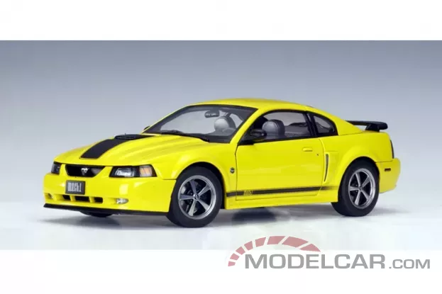 AUTOart Ford Mustang 4 Mach I 2004 Creaming Yellow 1:18 73006