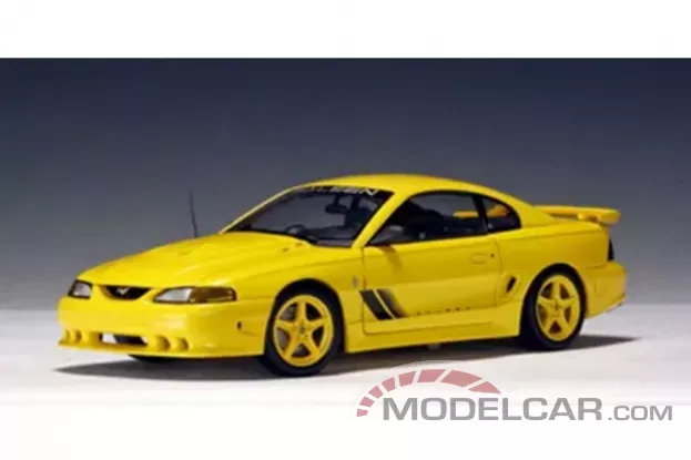 AUTOart Ford Mustang 4 Saleen Mustang S351 Coupe Yellow 1:18 72720