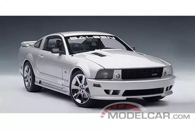 AUTOart Ford Mustang 5 Saleen S281 Extreme Silver 1:18 73057