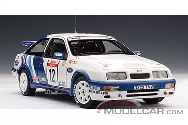 AUTOart Ford Sierra Cosworth RS 500 Group A 1988 Piumini Trampio 22 K.Niedzwiedz H.Yokoshima 1:18 88811