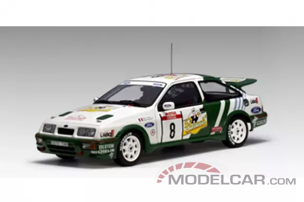 AUTOart Ford Sierra Cosworth RS 500 Panach D.Auriol 8 Rally Tour De Corse 1:18 88812