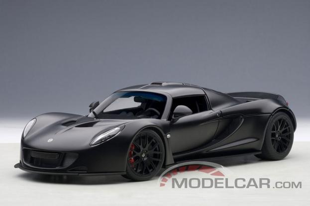 Autoart Hennessey Venom GT Spyder Black