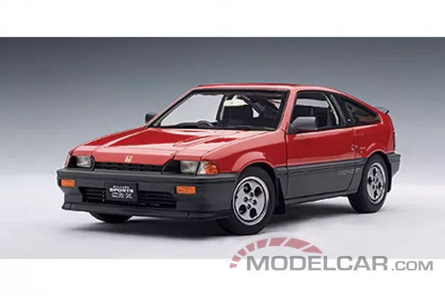 AUTOart Honda Ballade Sports CR-X Si Red 1:18 73262