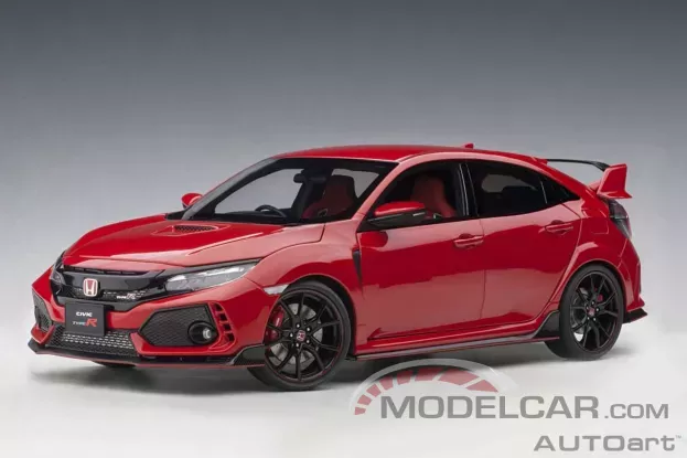 AUTOart Honda Civic Type R FK8 Flame Red 1:18 73268