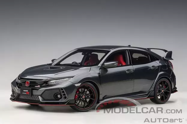 AUTOart Honda Civic Type R FK8 Polished Metal 1:18 73265