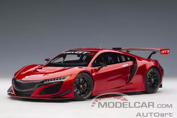 AUTOart Honda NSX GT3 NC1 2018 Hyper Red 1:18 81895