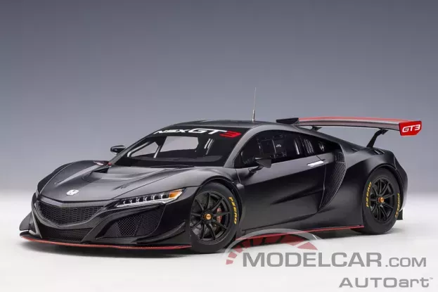 AUTOart Honda NSX GT3 NC1 2018 Matt Black 1:18 81899