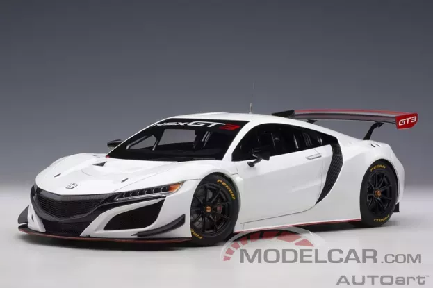 AUTOart Honda NSX GT3 NC1 2018 White 1:18 81898