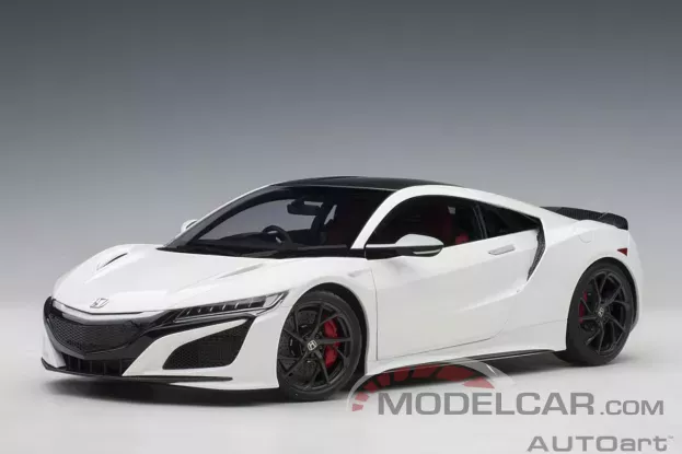 AUTOart Honda NSX NC1 130R White 1:18 73231