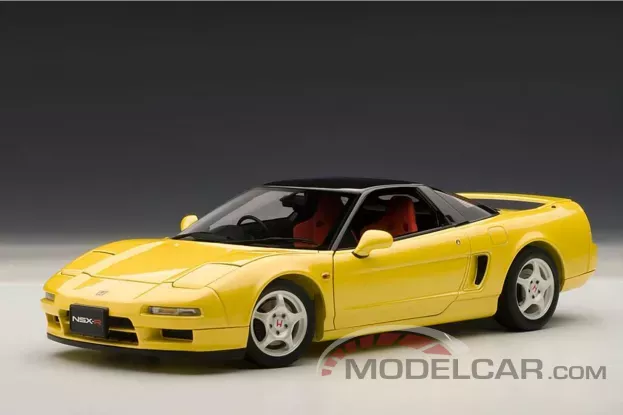 AUTOart Honda NSX Type R NA1 1992 Indy Yellow Pearl 1:18 73297