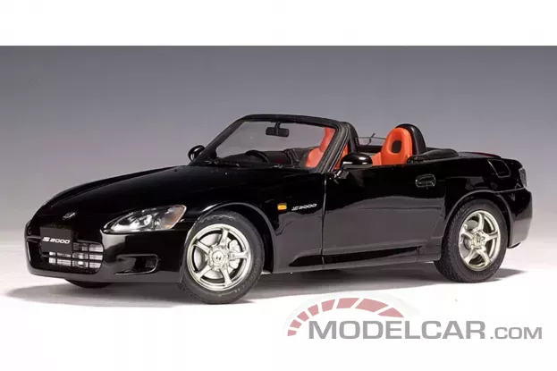 AUTOart Honda S2000 Japanese Version RHD Black 1:18 73210