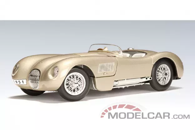 AUTOart Jaguar C-Type 1951 Bronze 1:18 73502