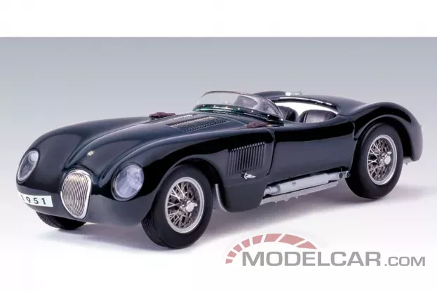 AUTOart Jaguar C Type Green 1:43 53501