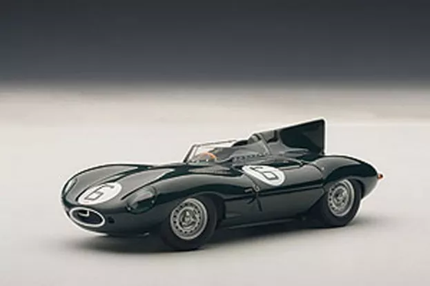 AUTOart Jaguar D-Type 1955 Le Mans 24 HRS Race Winner 6 1:43 65586