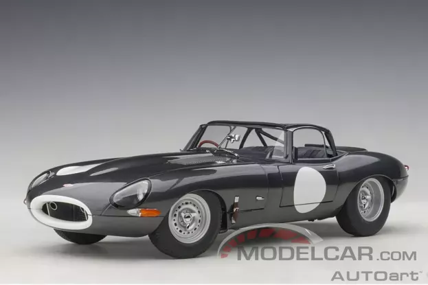 AUTOart Jaguar Lightweight E-Type Dark Grey 1:18 73647