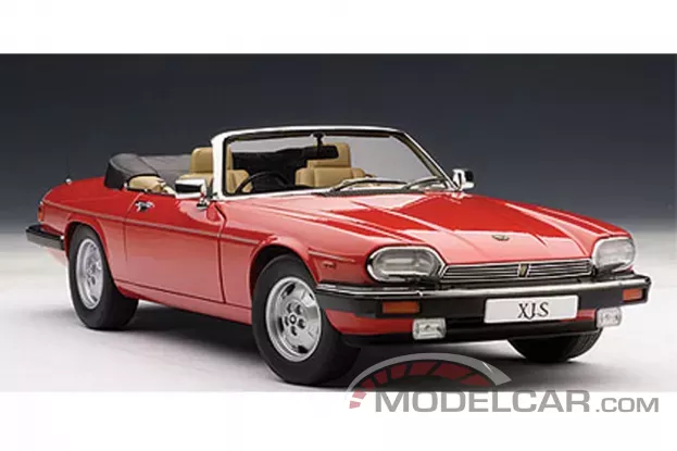 AUTOart Jaguar XJ-S Cabriolet Red 1:18 73572