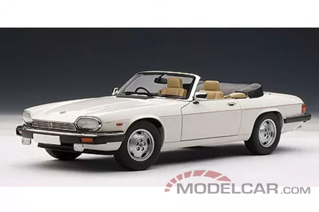 AUTOart Jaguar XJ-S Cabriolet White 1:18 73571