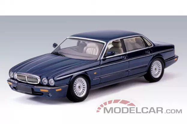 AUTOart Jaguar XJ8 X308 Blue 1:43 53571