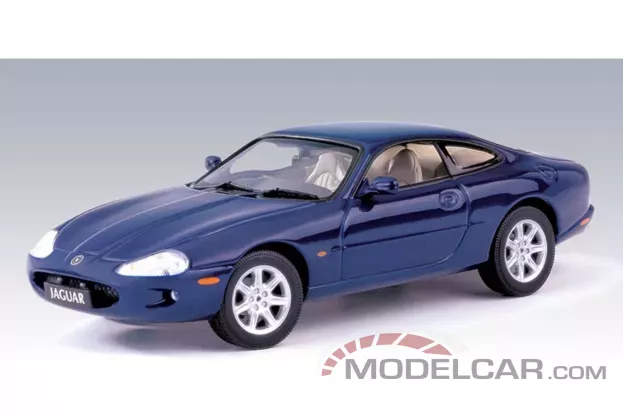 AUTOart Jaguar XK8 Coupe X100 Blue 1:43 53631