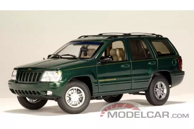 AUTOart Jeep Grand Cherokee WJ 1999 Dark Green 1:18 74014