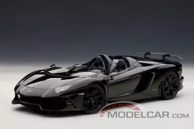 AUTOart Lamborghini Aventador J Black 1:18 74676