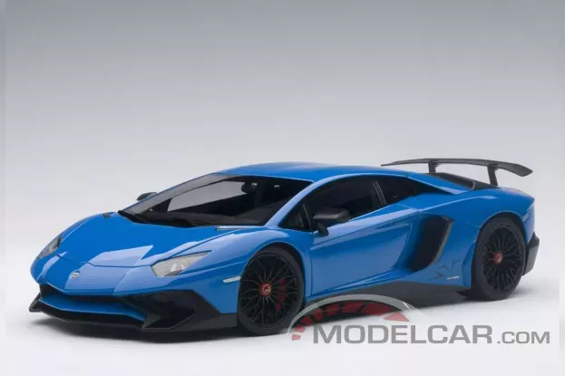 AUTOart Lamborghini Aventador LP750-4 SV Blu Lemans 1:18 74559