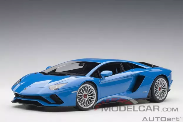AUTOart Lamborghini Aventador S Blu Nila 1:18 79134