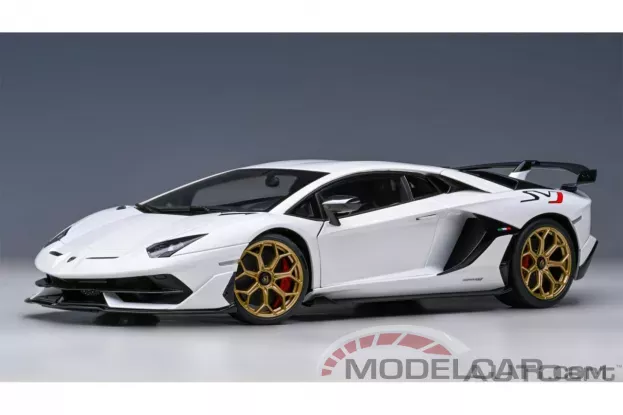 AUTOart Lamborghini Aventador SVJ Bianco Asopo 1:18 79217