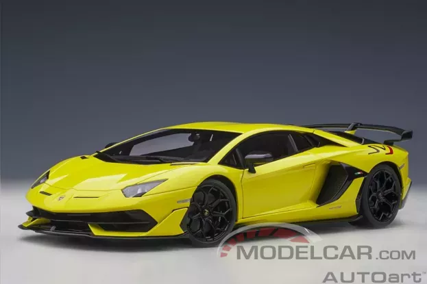 AUTOart Lamborghini Aventador SVJ Giallo Tenerife 1:18 79175