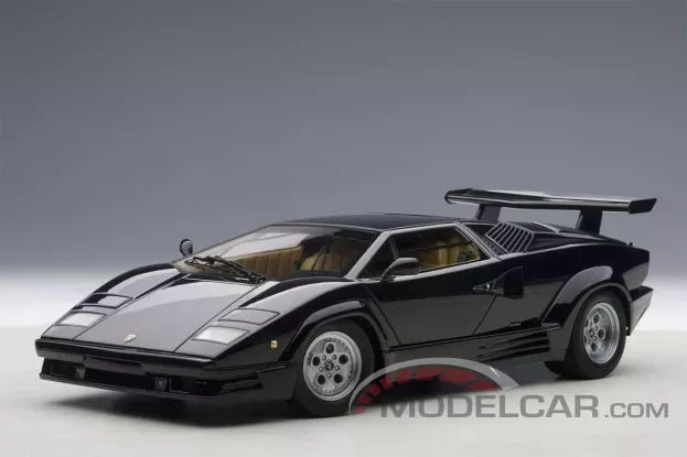 AUTOart Lamborghini Countach 25th Anniversary Edition Black 1:18 74539