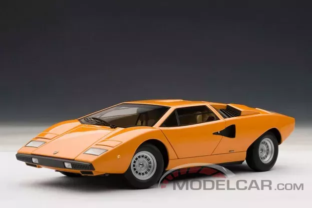 AUTOart Lamborghini Countach LP400 Orange 1:18 74647
