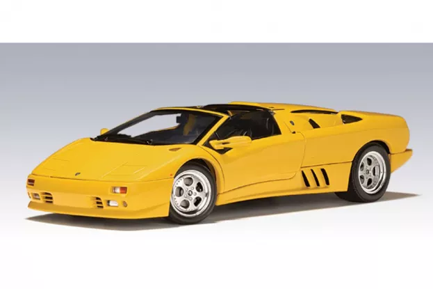 AUTOart Lamborghini Diablo Roadster Yellow 1:18 70092